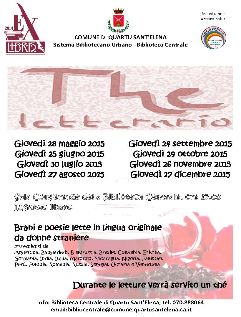 Locandina the letterario 2015